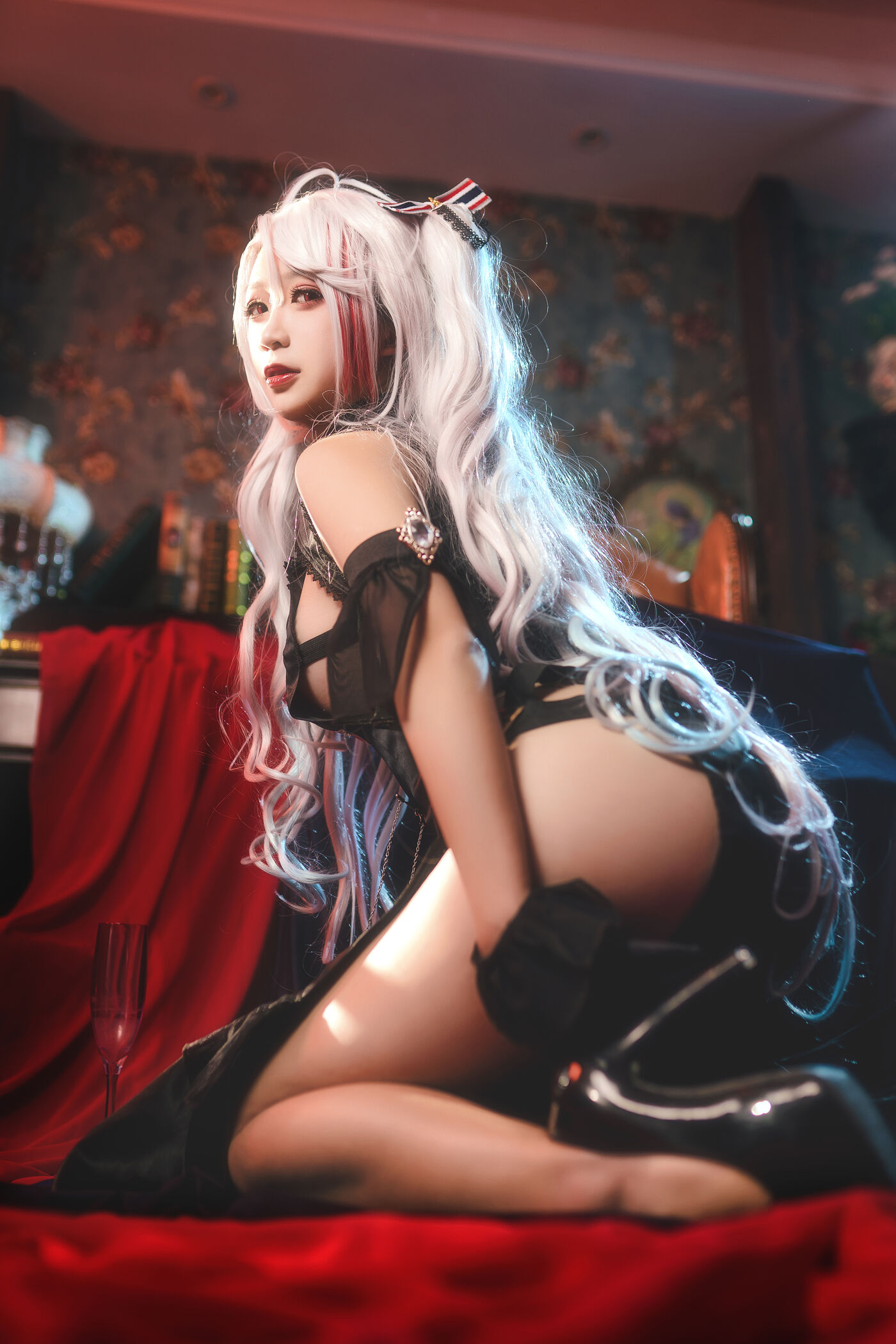 樱落酱 NO.010 欧根礼服 [12P]插图9